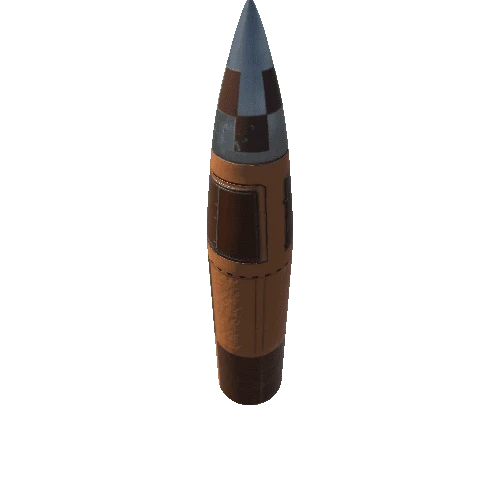 A4 Rocket Upper Half Painted 01